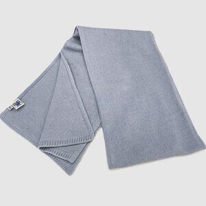 Portolano 100% Cashmere Scarf in Light Blue